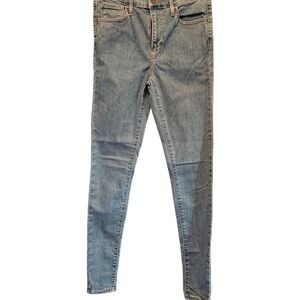 Levi’s 720 High Rise Super Skinny Jeans Womens 27x30 Stretch Blue WP3